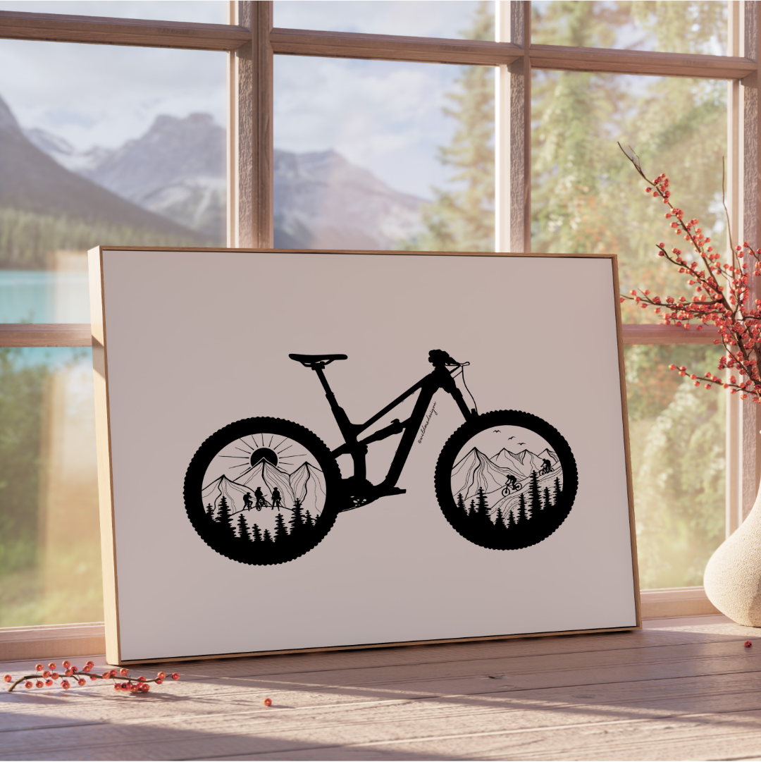 Bike Time Art Print